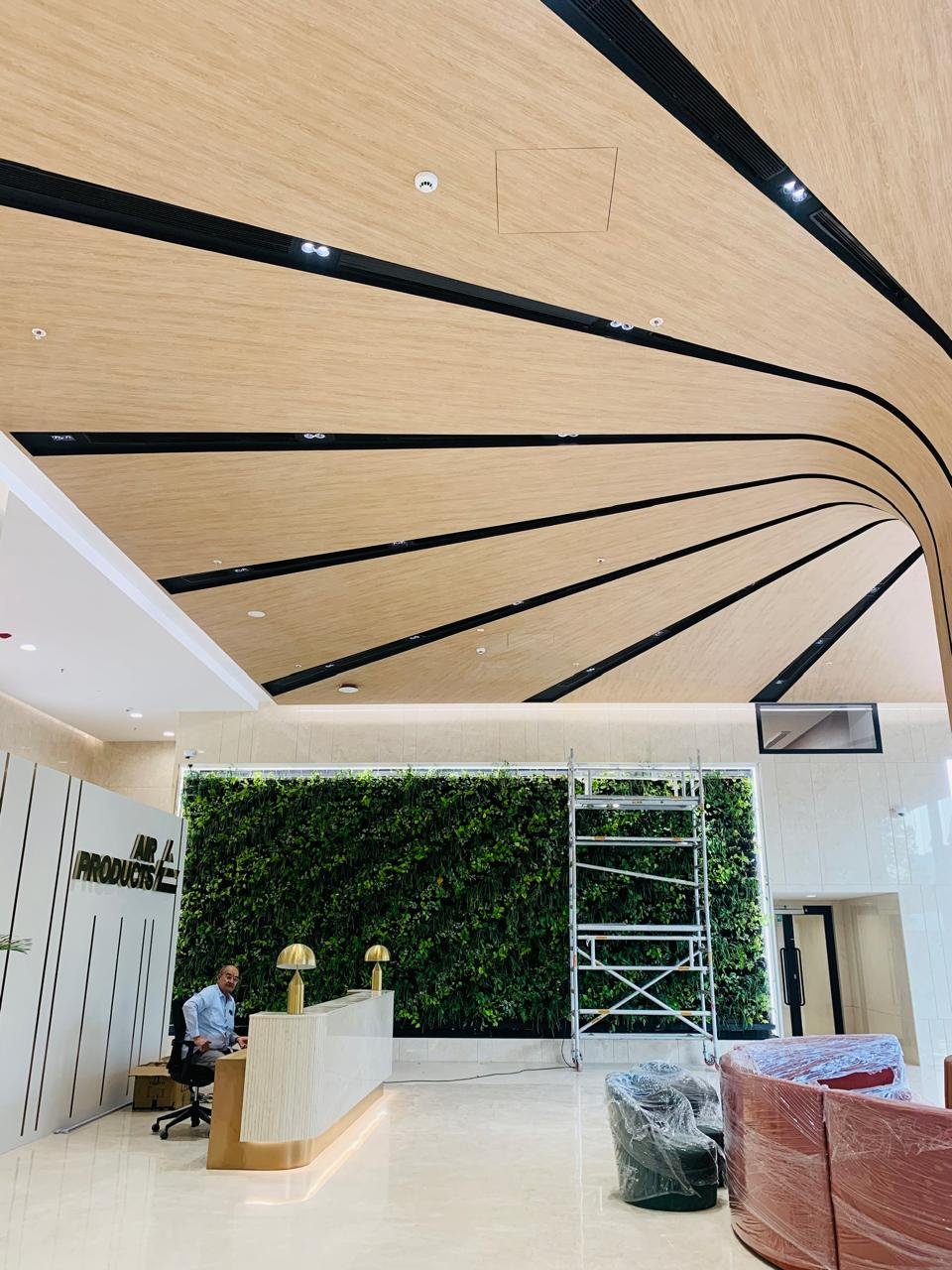 Wall cladding project